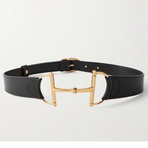 GUCCI Horsebit leather belt